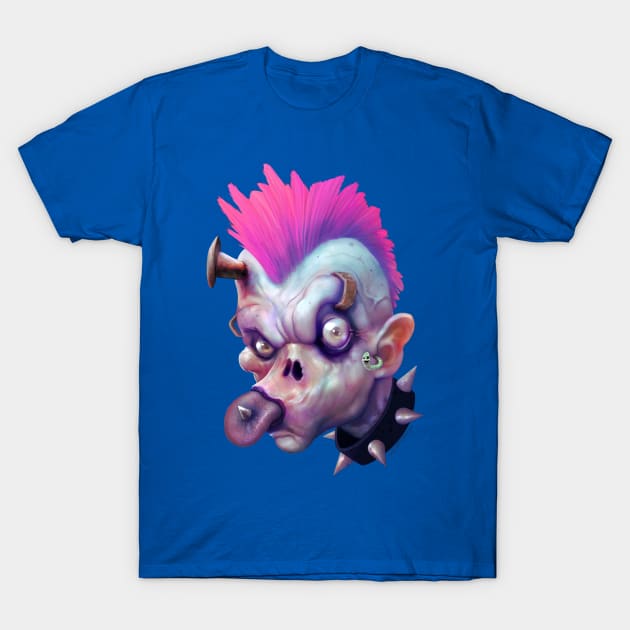 ZED HEADZ - Ear Worm T-Shirt by thedarkcloak